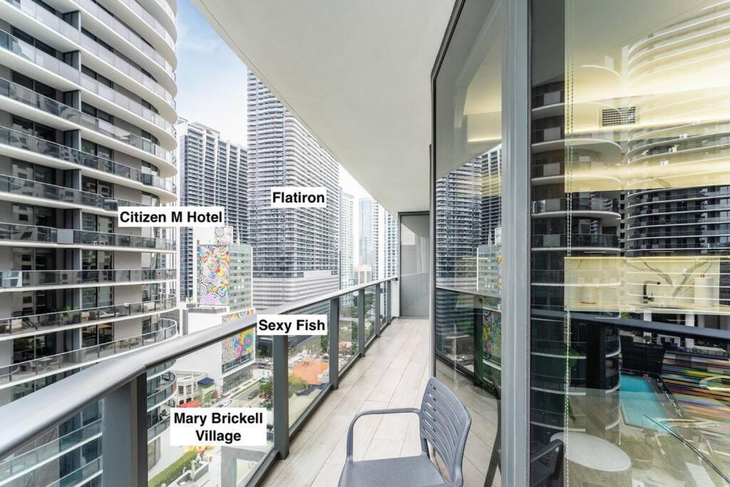 Luxurious Condo In Heart Of Brickell Маямі Екстер'єр фото